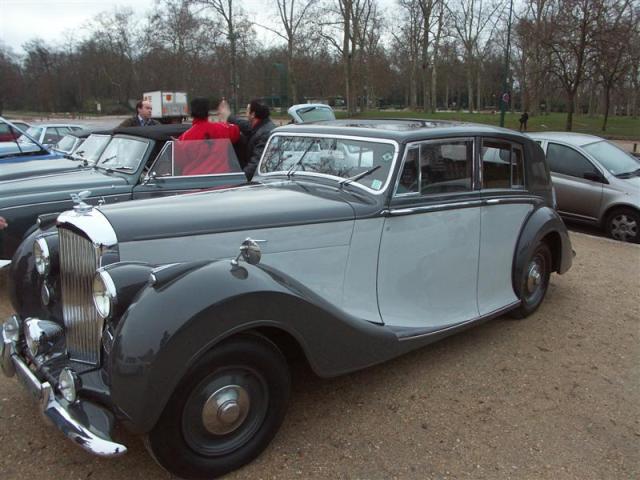 Une impressionnante Bentley