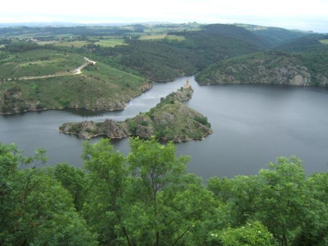 Vue sur la Loire depuis le château