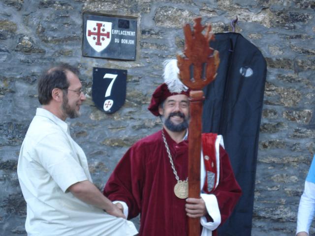 Dominique s'apprête à devenir "Chevalier d'honneur" de la confrérie de Bouillon