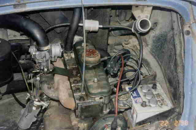 4CV moteur