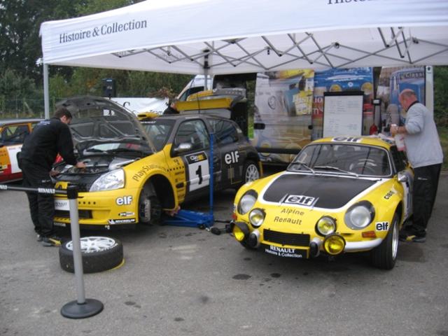 Le stand de "Renault Histoire & Collection"