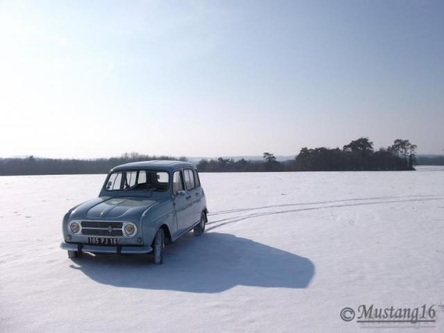 Dans la neige