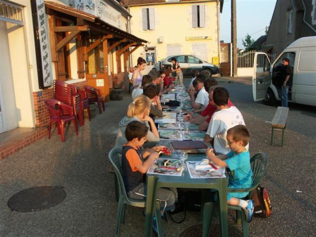 la belle tablée du samedi soir