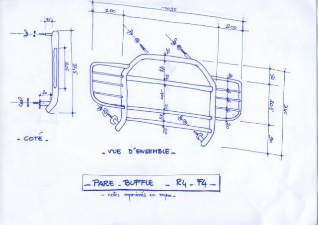 Pare buffle R4 - F4