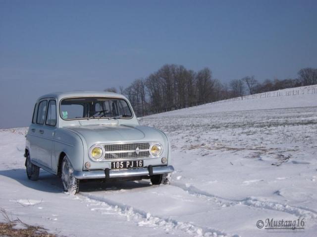 Dans la neige