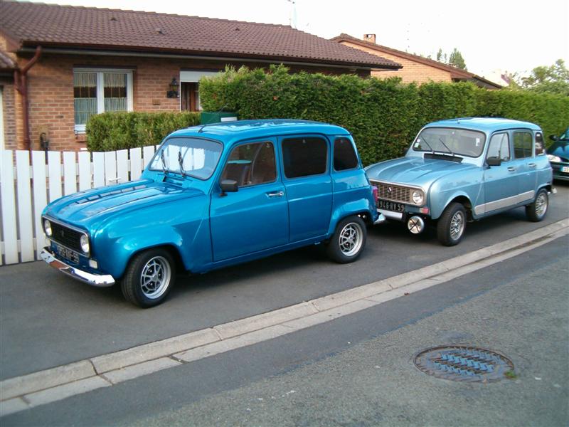 ma 4bleue + ma 4 au quotidien avant déco rallye