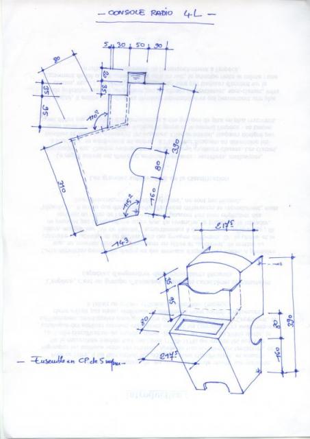 console radio R4