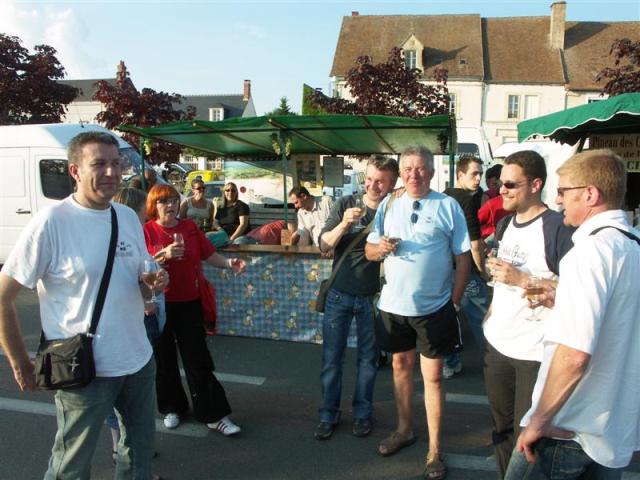 un petit coup de sancerre pour  rafraichir les gosiers