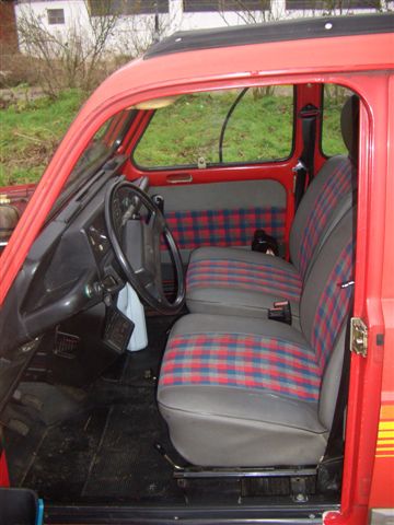 r4 Funny 1984 interieur avant