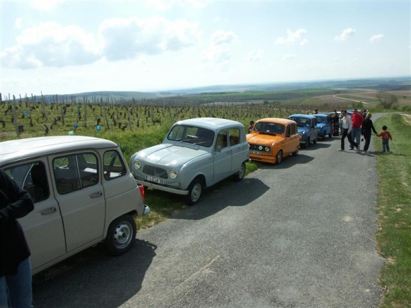 une petite halte  dans les vignes