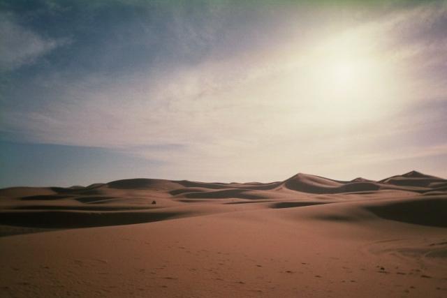 Les dunes de Merzouga