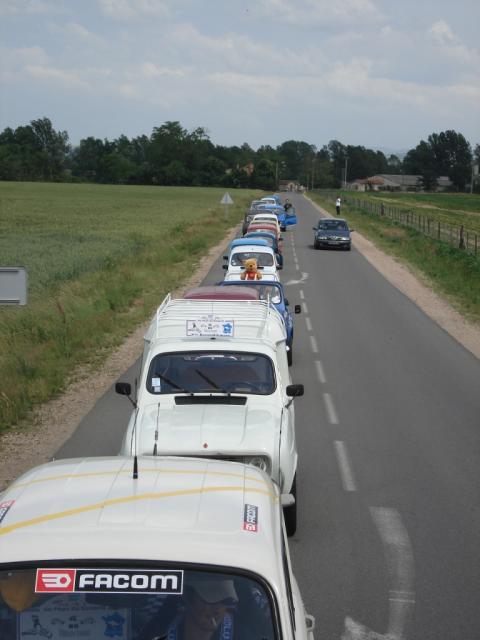 Sur la route de Saint Bonnet Le Château