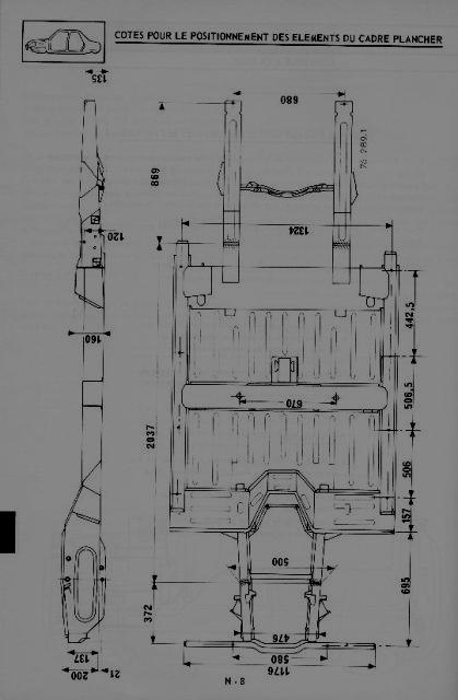 chassis vue dessus